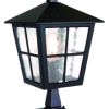 Elstead Canterbury BL50M Black Outdoor Pedestal Lantern